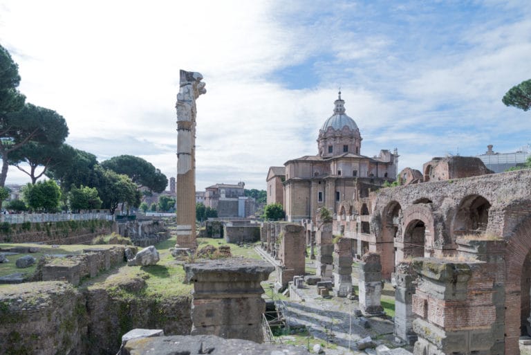Palatine hill Rome Italy