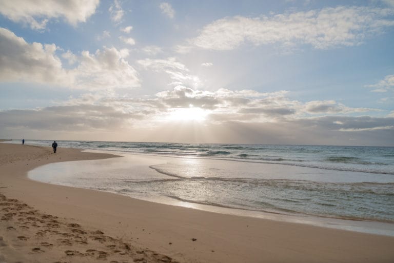 Sunrising over Playa Jandia