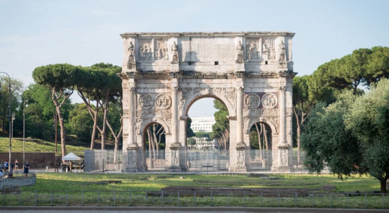 rome arch of constantine