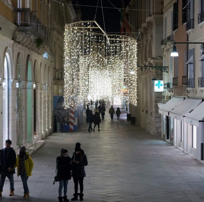 More frozen Venice Italy