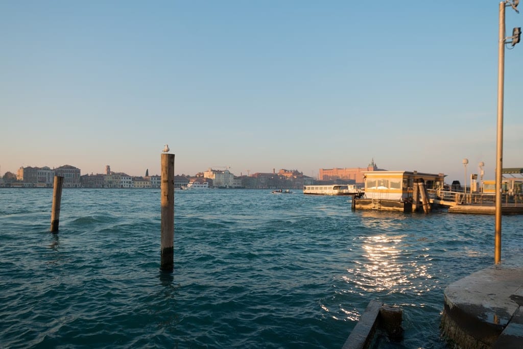 A still chilly Venice