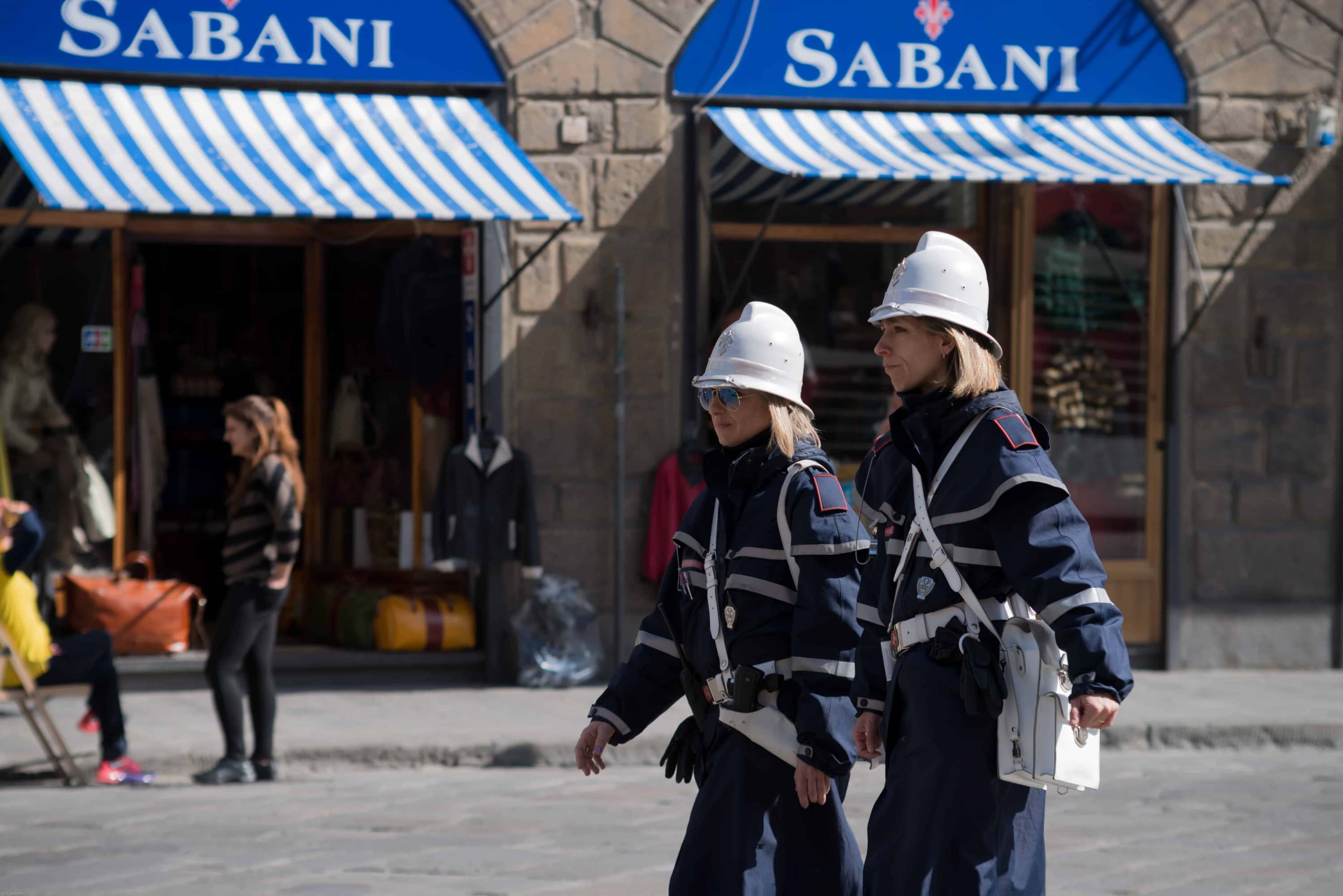 On patrol in Florence
