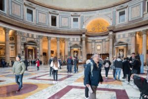 Pantheon Rome Italy interior
