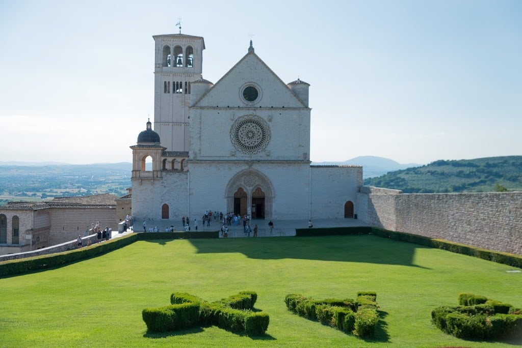 Front of St. Francis in Assisi