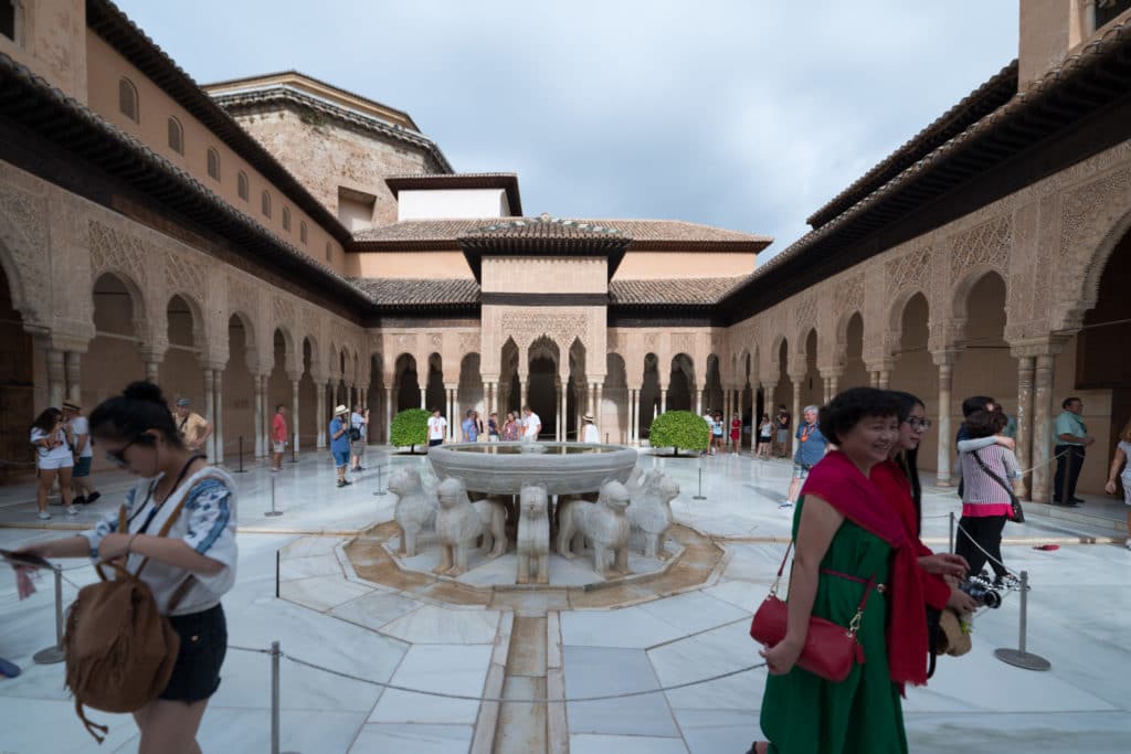 Alhambra Granada Spain fountain