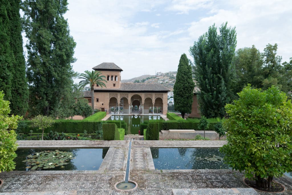 Alhambra Granada Spain garden