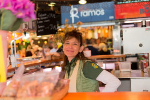 La Boqueria market Barcelona Spain