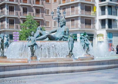 Valencia Spain fountain