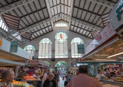 Valencia central market spain