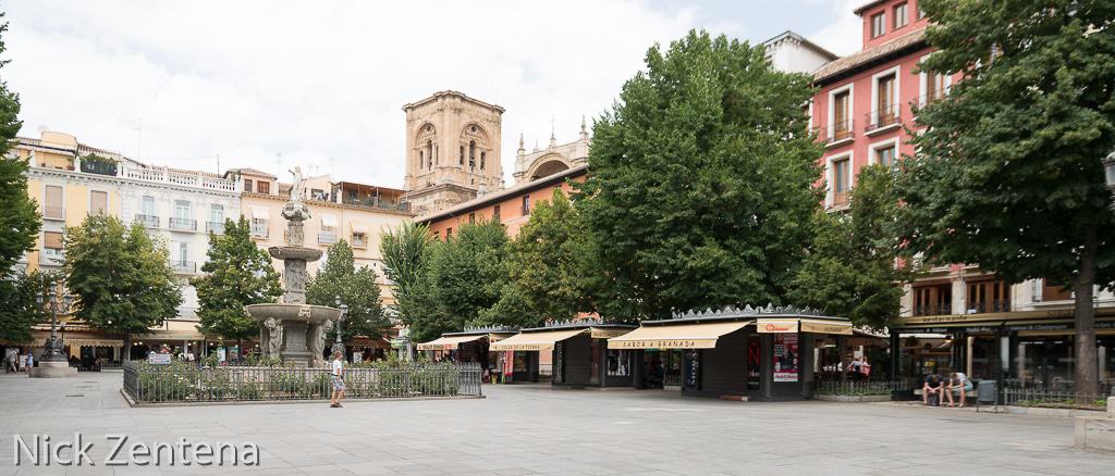 Granada Spain town square