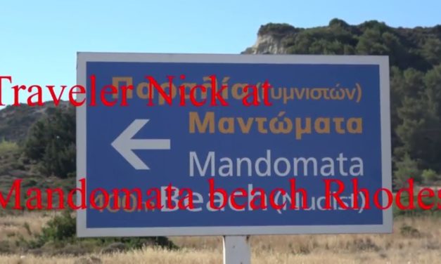 Mandomata naturist beach faliraki . Mandomata strand FKK