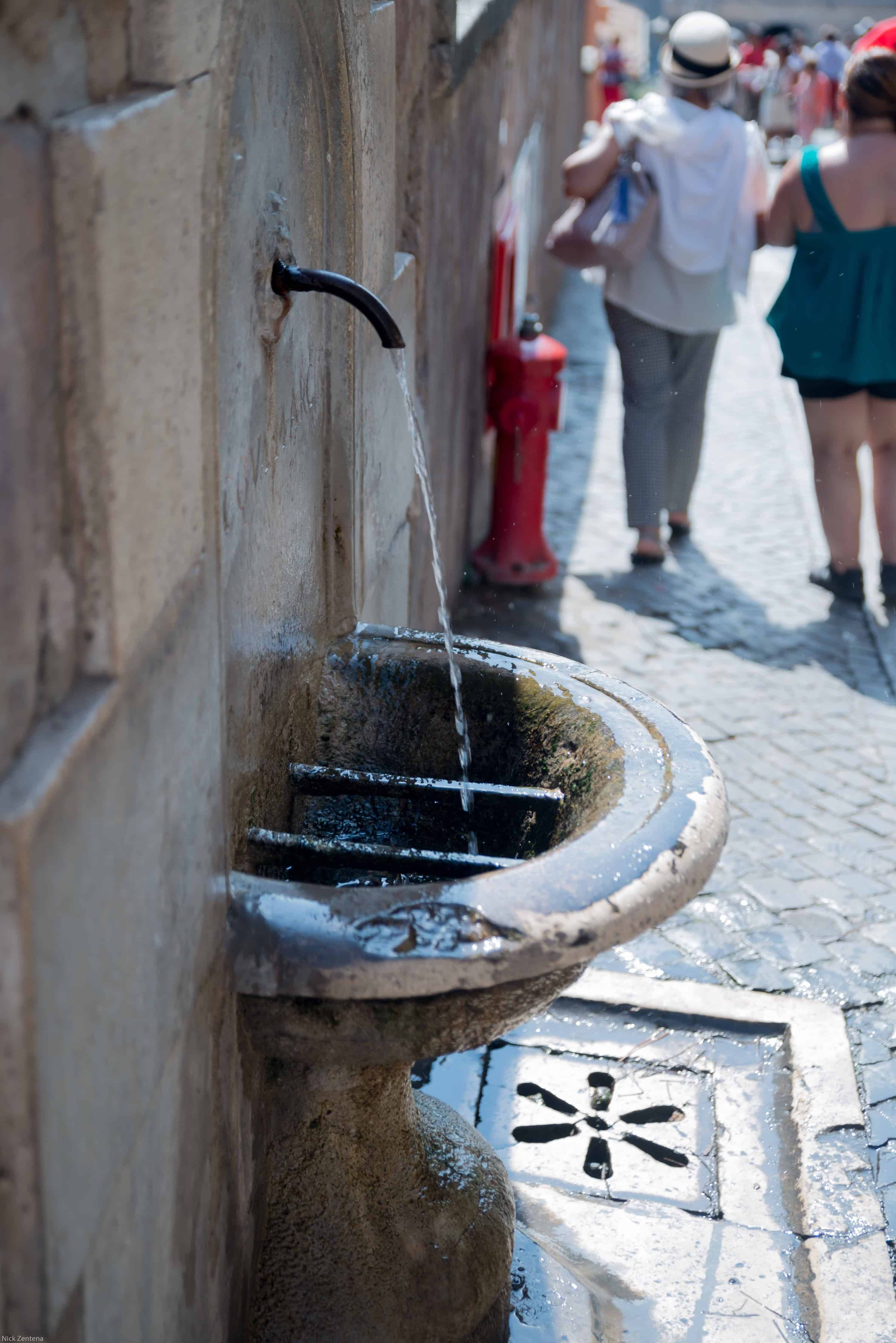Cool Rome drinking fountain