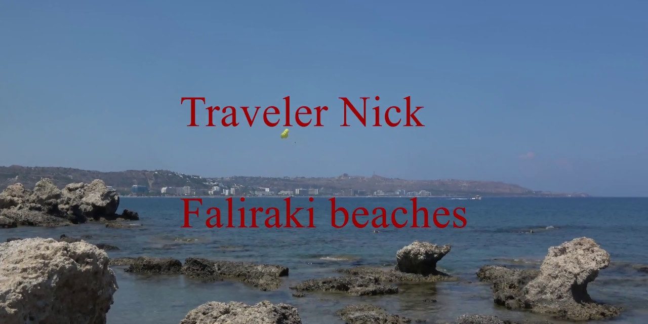 Faliraki Rhodes Greece beaches
