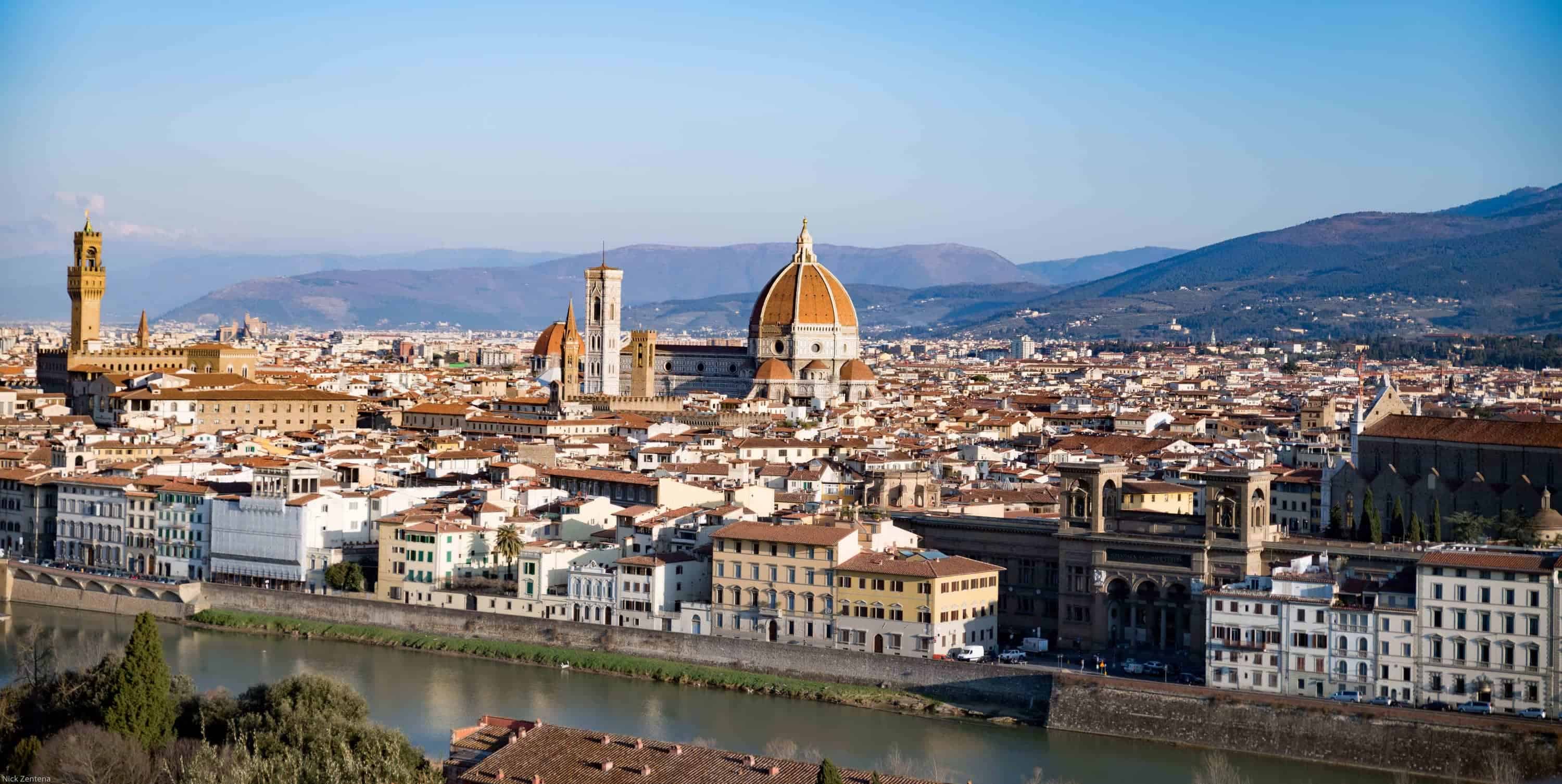 View from piazzale michelangelo ten photographs of Italy