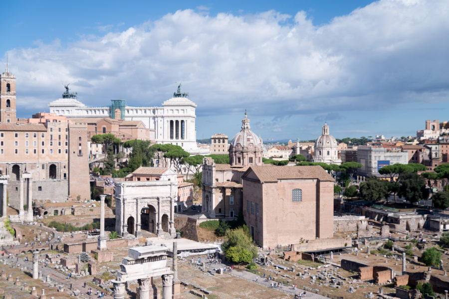 Rome on a sunny day